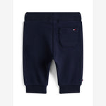 Tommy Hilfiger Baby Navy Red and White Colourblock Sweatpants | Casa Childrenswear