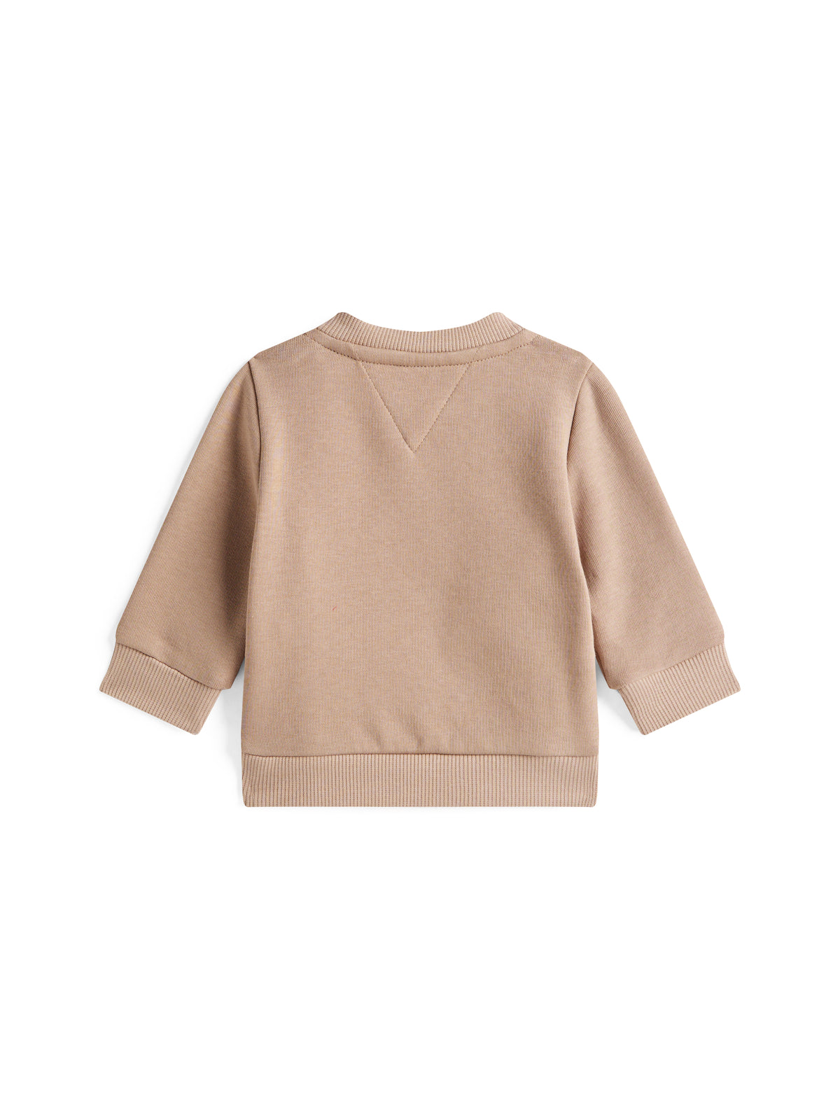 Baby Brown Towelling Fleece Sweatshirt
