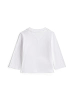 Baby White Small Flag T-Shirt