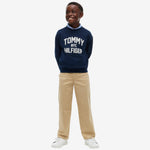 Tommy Hilfiger Boys Navy Sweatshirt - back view