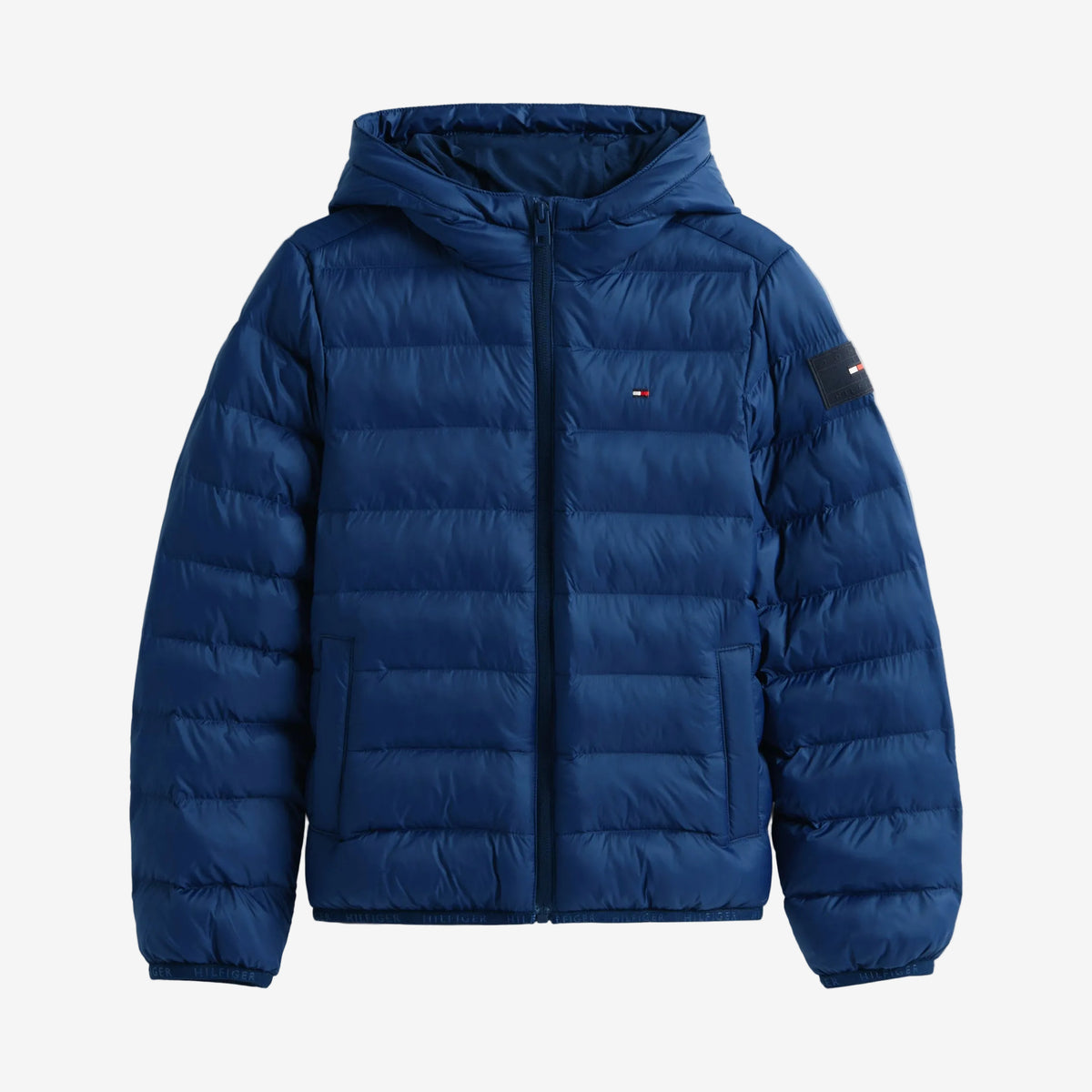 Tommy Hilfiger Boys Navy Lightweight Jacket - front view