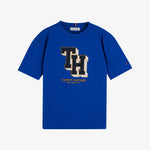Tommy Hilfiger Baby Boys Blue TH T-Shirt - front view