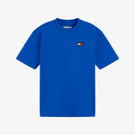 Tommy Hilfiger Boys Blue Flag T-Shirt - front view
