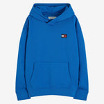 Tommy Hilfiger Boys Blue Flag Heritage Hoodie - front view