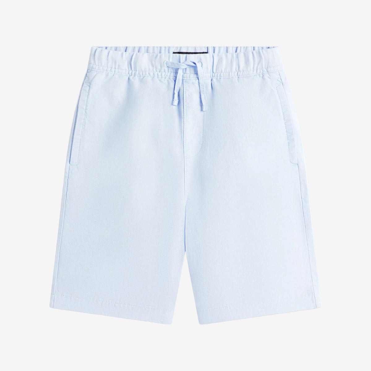 Tommy Hilfiger Boys Blue Linen Blend Short | Casa Childrenswear