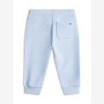 Tommy Hilfiger Baby Light Blue Cotton Joggers | Casa Childrenswear