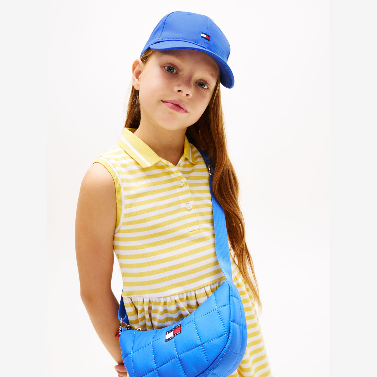 Tommy Hilfiger Blue Small Flag Cap | Casa Childrenswear