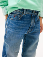 Light Blue Straight Denim Jean