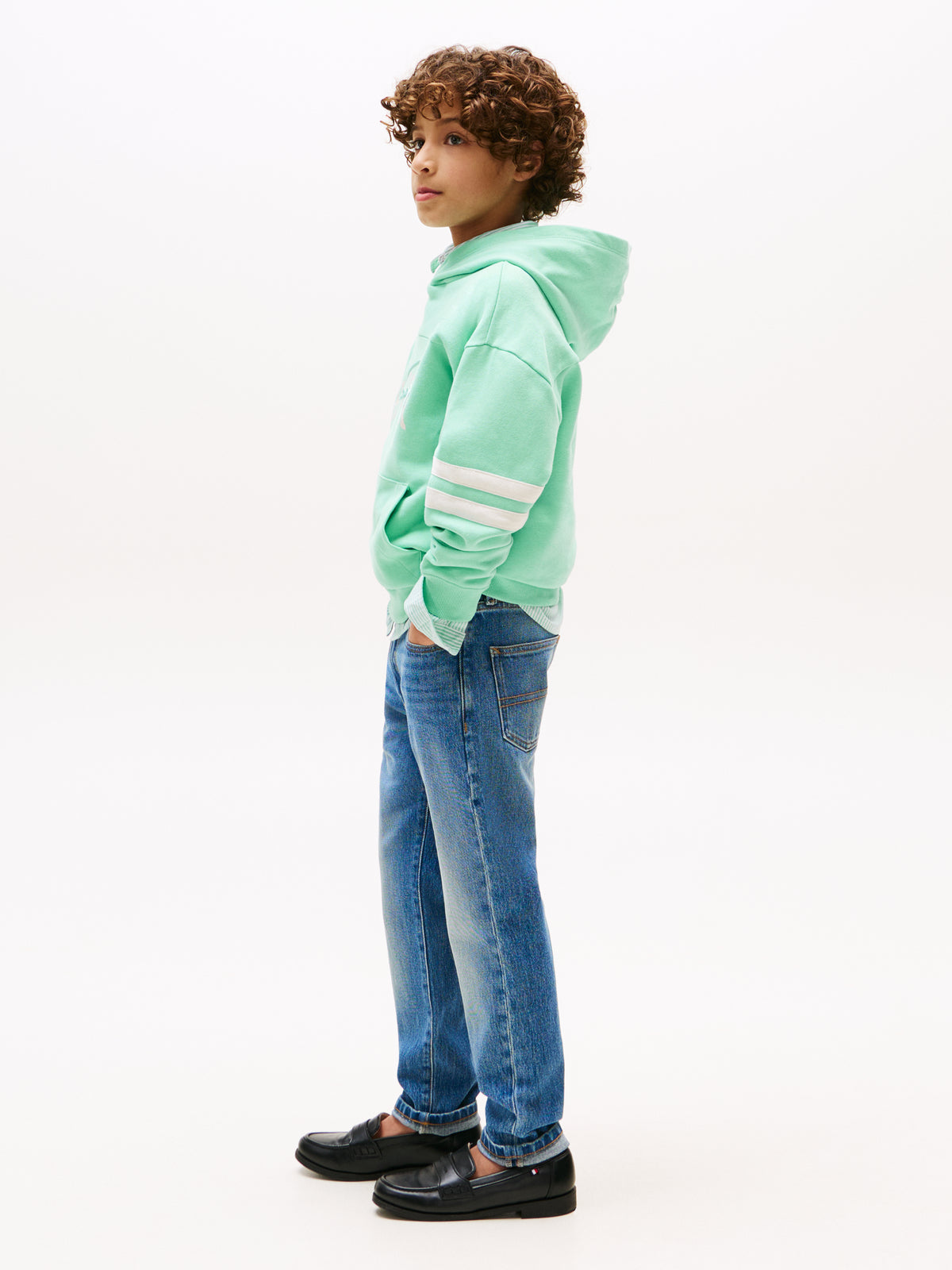 Light Blue Straight Denim Jean