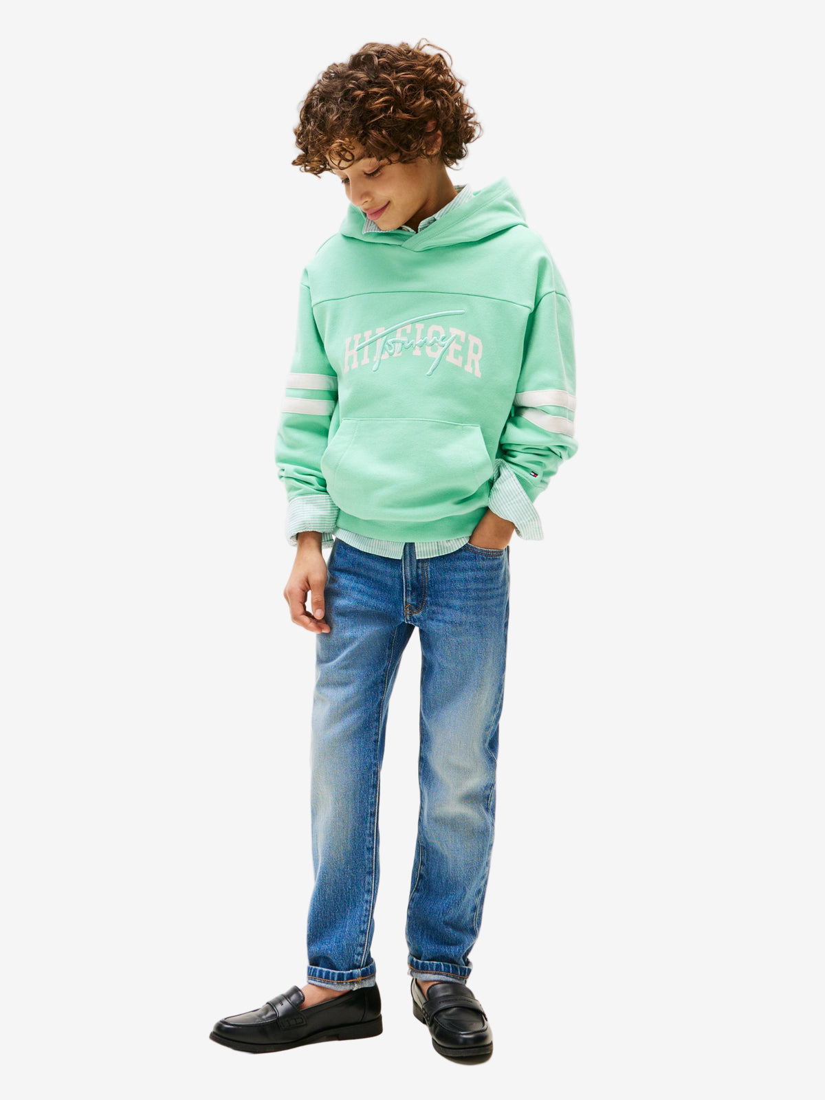 Light Blue Straight Denim Jean