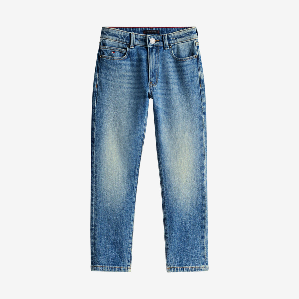 Light Blue Straight Denim Jean
