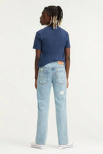 Batwing Blue Chest Basic Tee