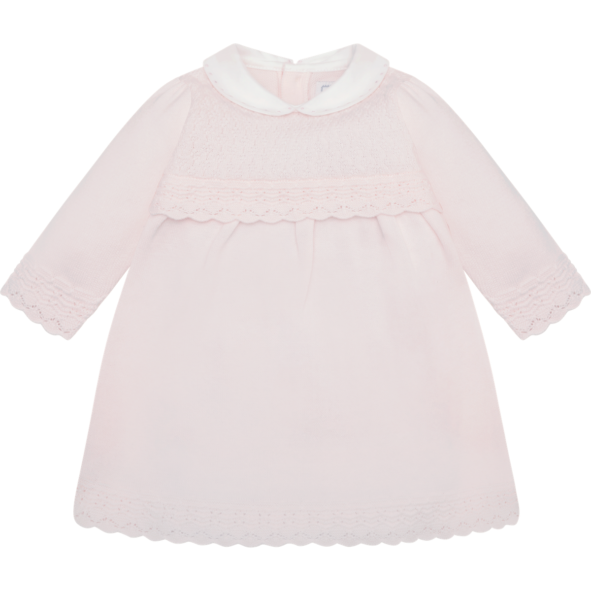 Kristina Pink Knitted Dress with Tights