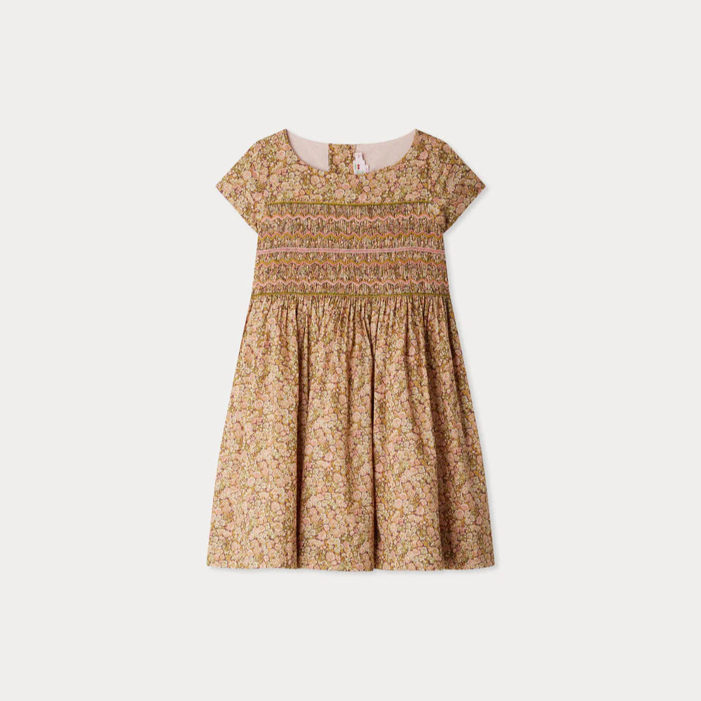 Bonpoint Flower Print Smock Dress | Casa Childrenswear