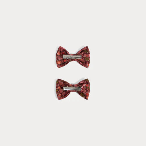 Cherry Print HairBow