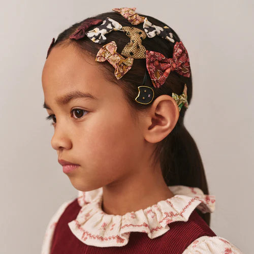 Cherry Print HairBow