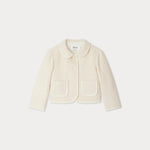 Bonpoint Ecru Janica Vest | Casa Childrenswear