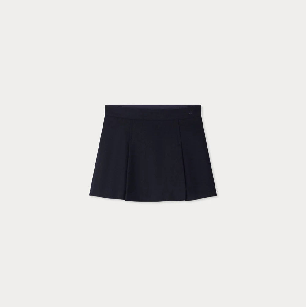 Bonpoint Navy Cherry Logo Skirt | Casa Childrenswear