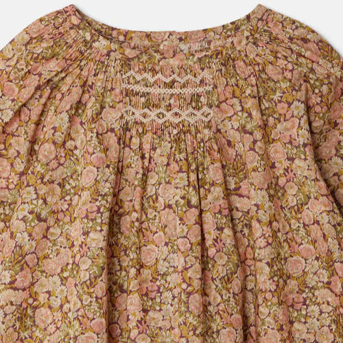 Bonpoint Flower Print Romper | Casa Childrenswear