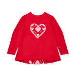 Lola Red Heart Print Legging Set