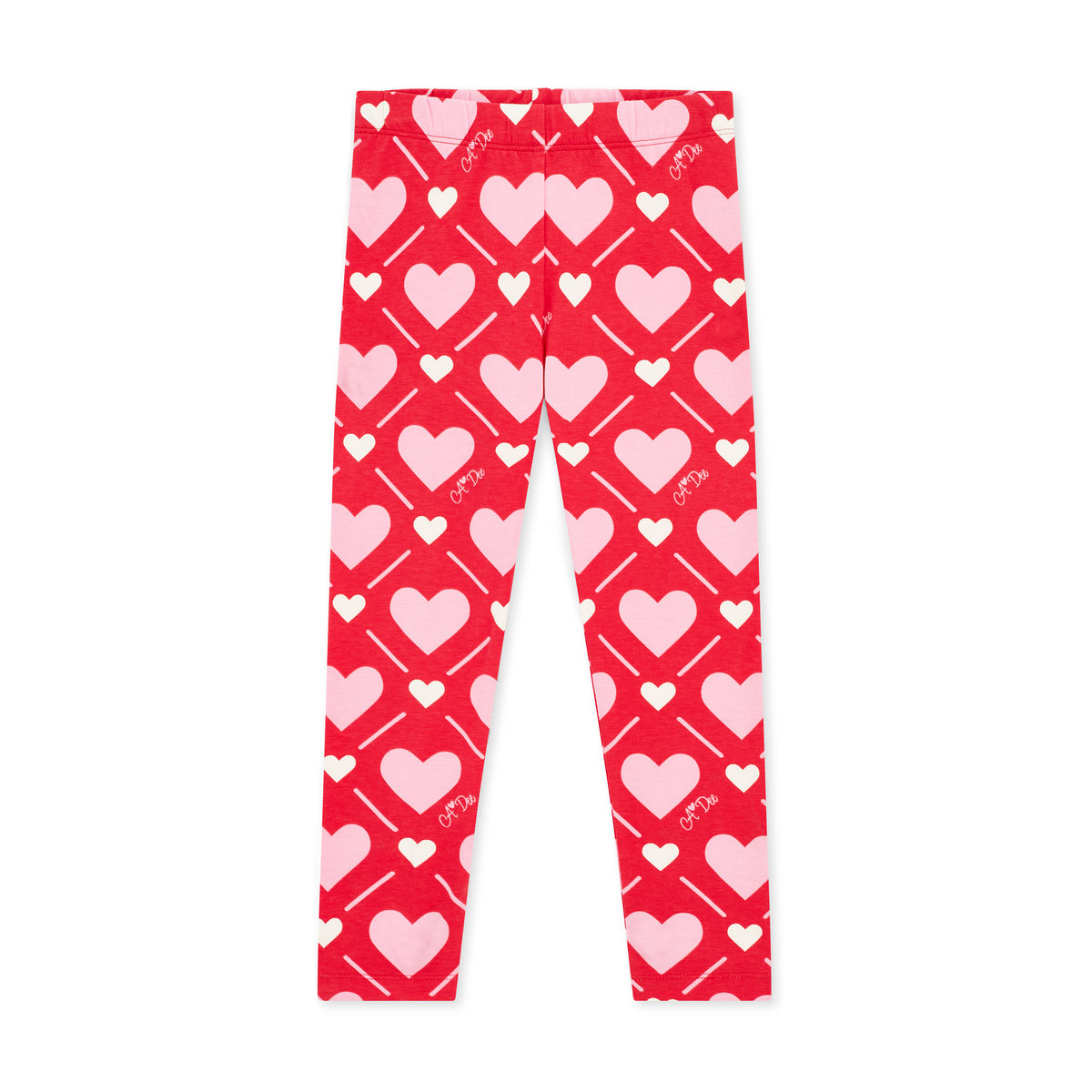 Lola Red Heart Print Legging Set