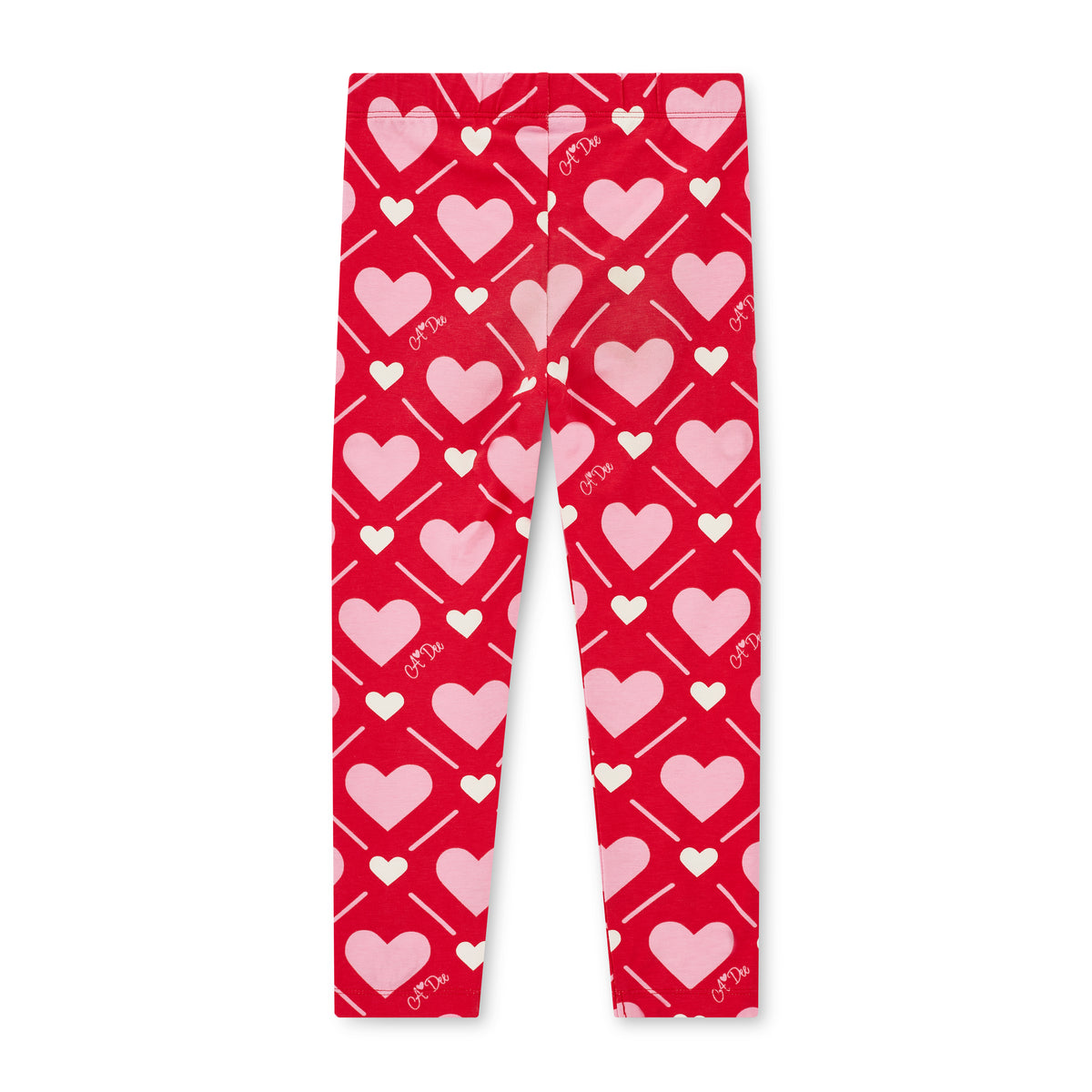 Lola Red Heart Print Legging Set