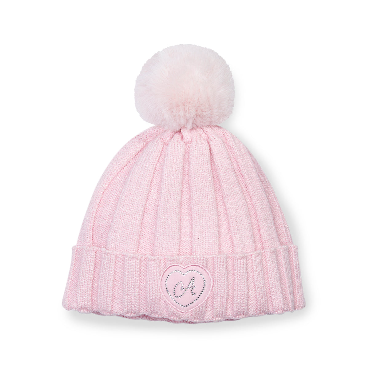 Mallory Pink Pom Pom Hat