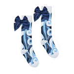 Nieve Blue Swirl Knee High Sock