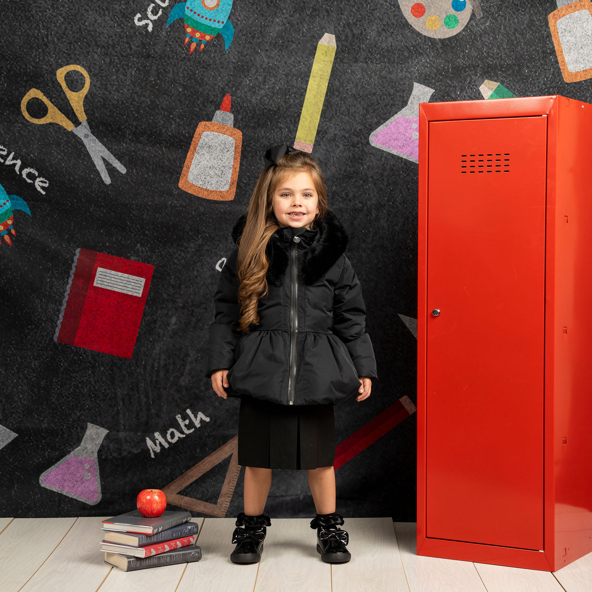 A Dee Amie Black Short Jacket | Casa Childrenswear