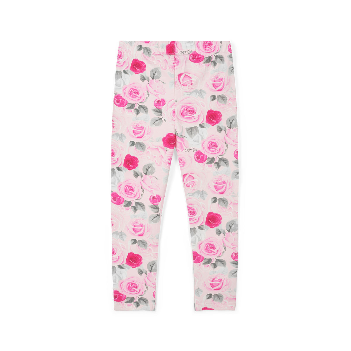 A Dee Ayla Rose Print Insert Legging Set | Casa Childrenswear