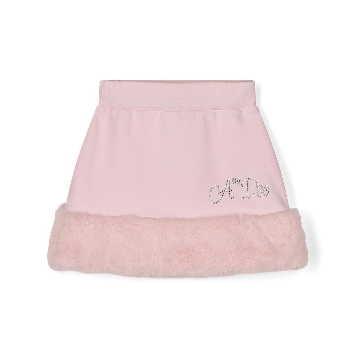 A Dee Andrea Pink Fur Skirt Set | Casa Childrenswear