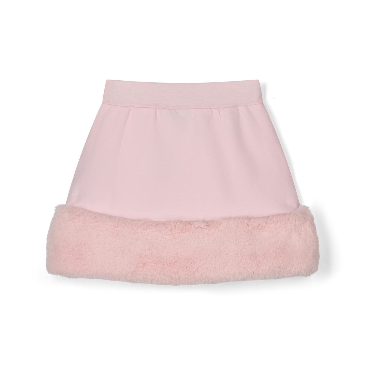 A Dee Andrea Pink Fur Skirt Set | Casa Childrenswear