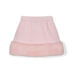A Dee Andrea Pink Fur Skirt Set | Casa Childrenswear