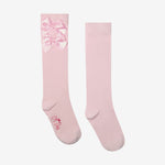 A Dee Ariel Pink Bow Knee High Sock | Casa Childrenswear