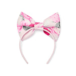 A Dee Allie Pink Printed Bow Headband | Casa Childrenswear
