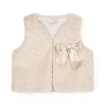A Dee Anna Pink Fur Gilet | Casa Childrenswear