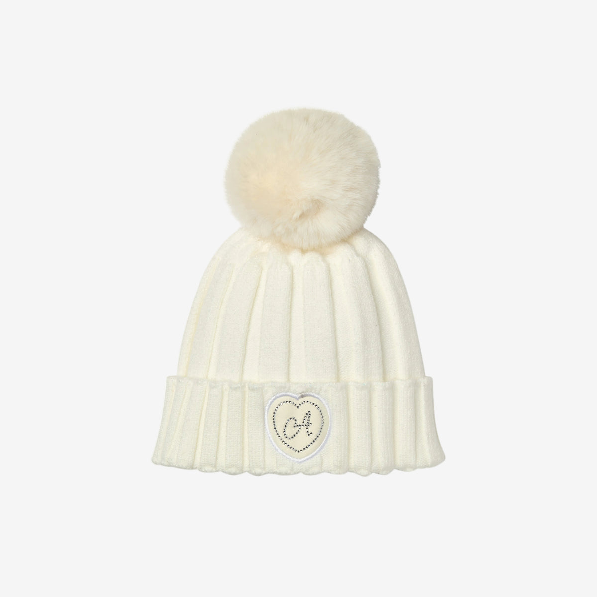 A Dee Bobbie White Pom Pom Hat | Casa Childrenswear