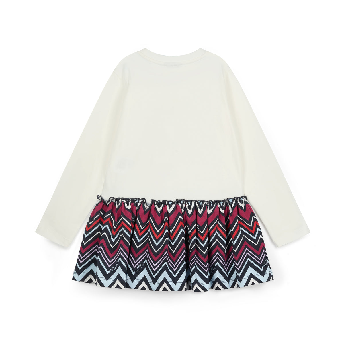 A Dee Crissy Navy Chevron Print Peplum Legging Set | Casa Childrenswear