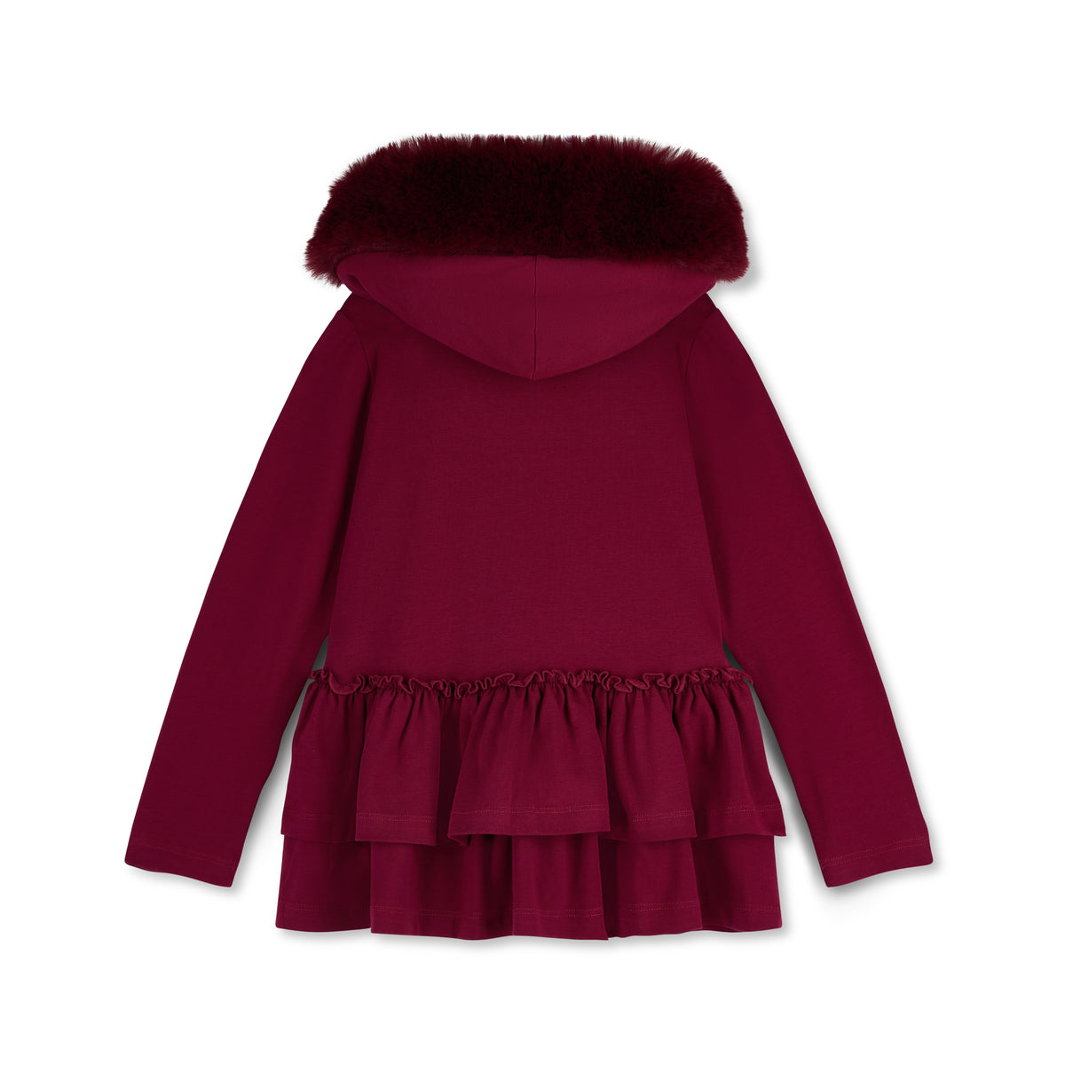 A Dee Alina Cherry Fur Trim Legging Set | Casa Childrenswear