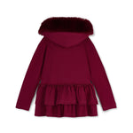 A Dee Alina Cherry Fur Trim Legging Set | Casa Childrenswear