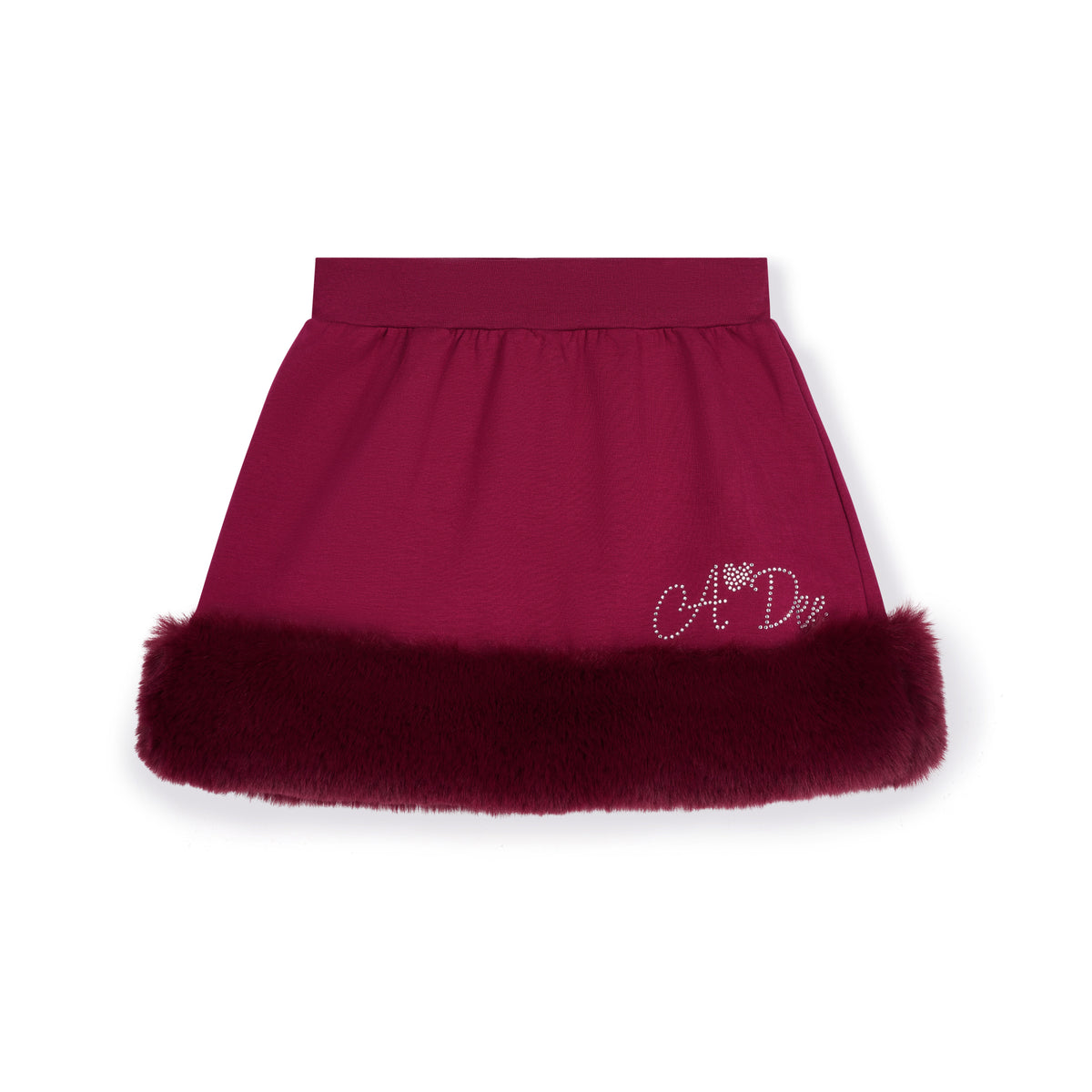 A Dee Andrea Cherry Fur Skirt Set | Casa Childrenswear
