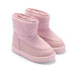 A Dee Teddie Pink Boucle Boot | Casa Childrenswear