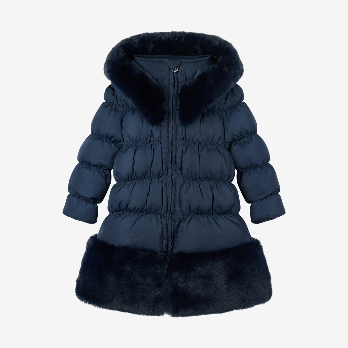 A Dee Rhea Navy Long BTS Jacket | Casa Childrenswear