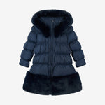 A Dee Rhea Navy Long BTS Jacket | Casa Childrenswear