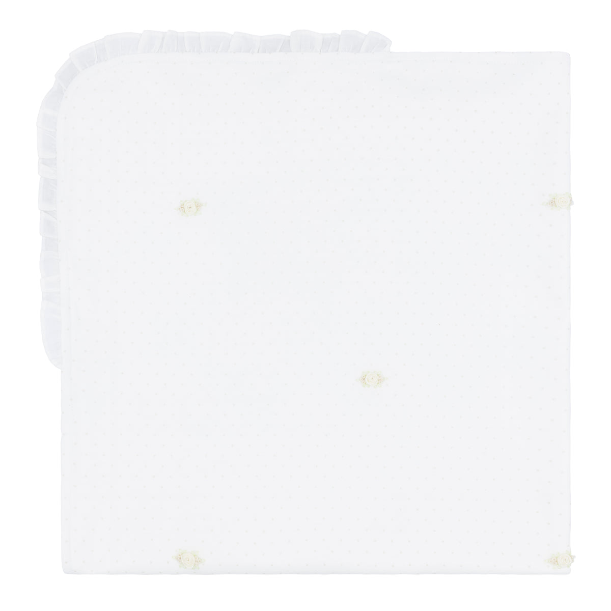 White Roses Blanket