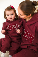 Cozy Burgundry Tracksuit