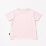 Girls Pink Palm Dog T-Shirt | Casa Childrenswear
