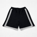 Palm Angels Boys Black Contrast Sweat Short | Casa Childrenswear