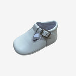 Andanines Beige Matt T-Bar Soft Sole | Casa Childrenswear