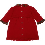 Kesia Red Knitted Dress with Tights